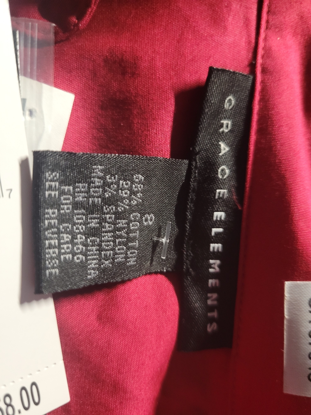 3️⃣for💲75‼️Grace Elements Button-Front Midi Dress in Raspberry - Picture 2 of 2